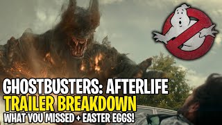 GHOSTBUSTERS: AFTERLIFE 2nd trailer breakdown! What you missed, Easter eggs + more!