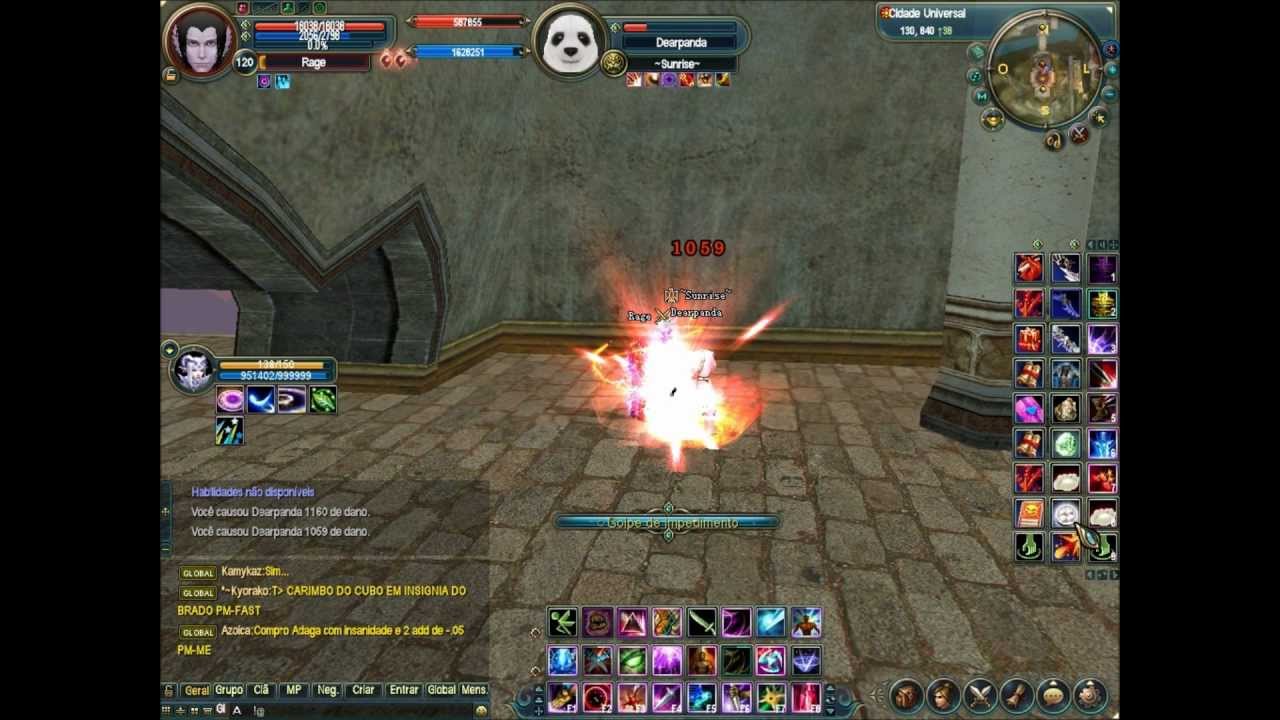 Perfect World - Mercenário Full Intervalo & Mercenário Full Skill Spam