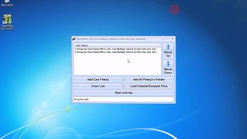 How To Use OpenOffice Calc Join Multiple Sheets & Files Into One Software