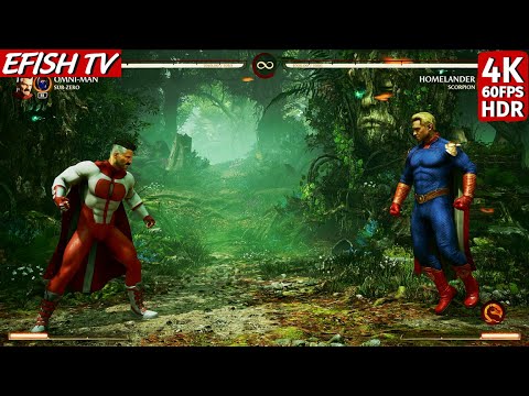 Omni-Man vs Homelander (Hardest AI) - Mortal Kombat 1