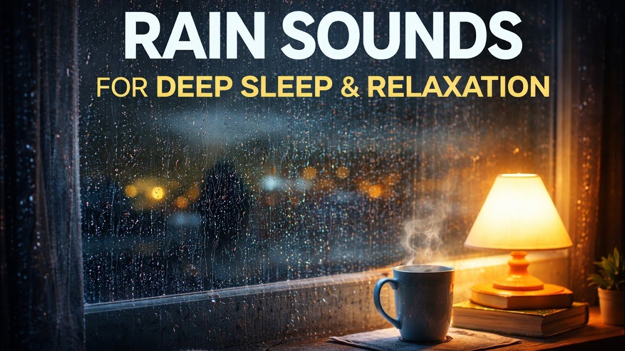 Rain Sounds for Deep sleep and help you relax