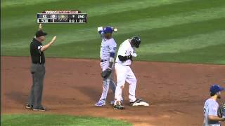 2012/08/06 Pierzynski's RBI double