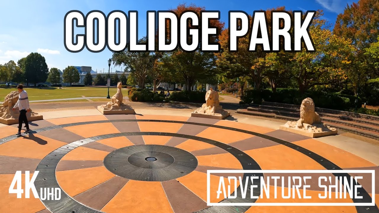 Coolidge Park - 4K - Chattanooga, TN USA