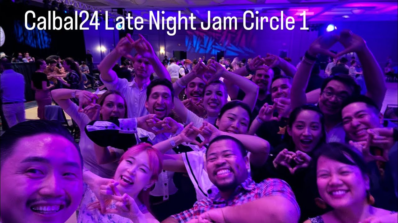 Calbal24 late night jam Circle1 calbal swingdane balboa 스윙댄스 칼발