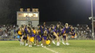 9/9/16 VARSITY CHEER HALFTIME