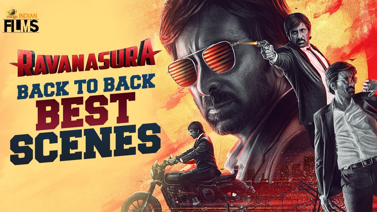 Ravi Teja Ravanasura 2023 Latest Movie 4K | Sushanth | Megha Akash | Back To Back Hindi Best Scenes