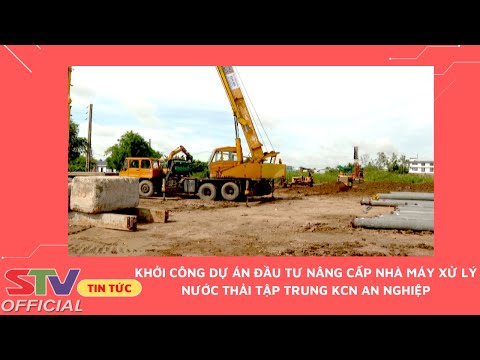 Video STV - Khởi công Dự án đầu tư nâng cấp Nhà máy xử lý... - youtube