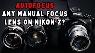 Adding autofocus to your Leica M & Nikon..etc manual focus lenses on Nikon Z - MegaDap MTZ11 review