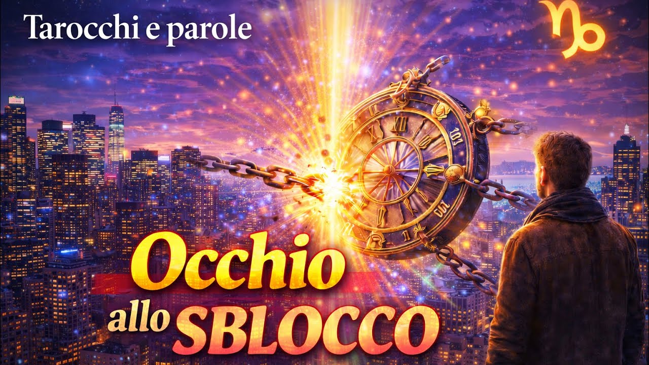 CAPRICORNO ♑️ OCCHIO ALLO SBLOCCO‼️