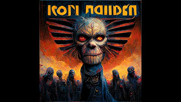 Iron Maiden-Number Of The Beast-But every lyric is an AI generated image