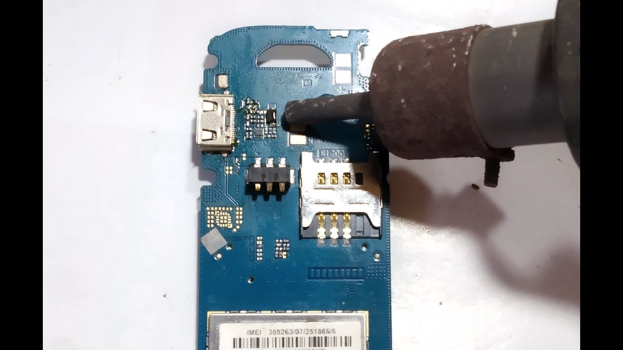 samsung e1200 b310 b313 charging short solution