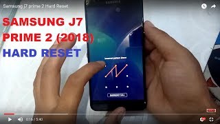 Samsung j7 prime 2 Hard Reset