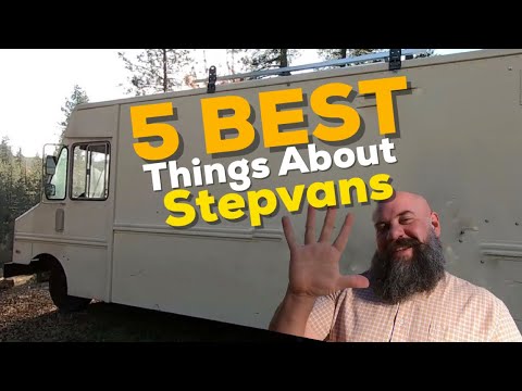 TOP 5 BEST THINGS ABOUT STEPVANS | Van Life Tips And Hacks | Step Van Camper | Van Tour, Tiny House