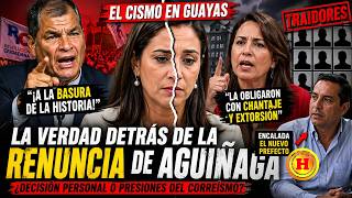 Correa La Sentencia Al Basurero De La Historia El Fin De La Alianza Con Aguiñaga