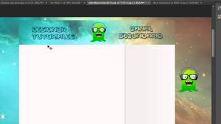 Crea tu fondo para tu canal de YouTube 2013 con Photoshop CS6/CS5 Con y Sin Banner