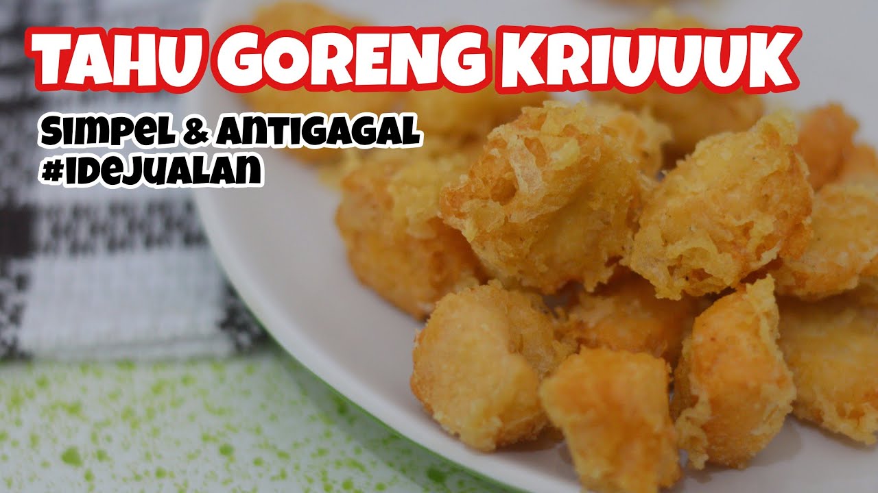 Tauhu goreng crispy