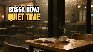 Quiet Time Jazz 📖 Deep Focus Music with Rain Sounds for Study &amp; Work