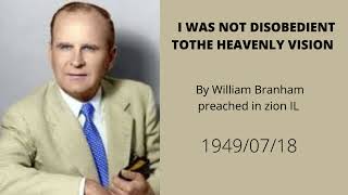 I was not disobedient to the heavenly vision