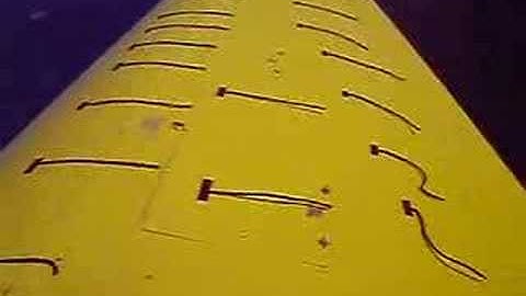 Zenair Zodiac 601HDS Exper. with Vortex Generators installed