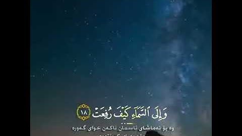 أفلا ينظرون إلى الإبل كيف خلقت تلاوة خاشعة خالد الجليل