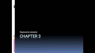 QT/B.Com/ Chapter 3/ Part 1/ Regression Analysis