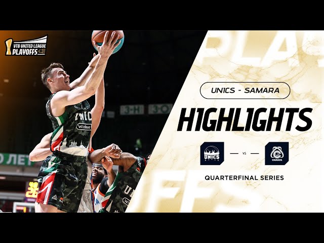 UNICS vs Samara Highlights Quarterfinals Game 1 | Season 2023-24