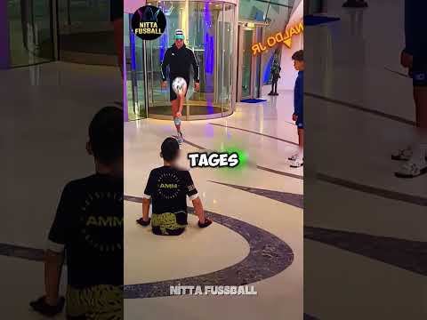 Ronaldo hat sich an seinem Sohn gerächt 😂 thumbnail