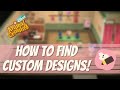 How to hunt for custom designs  the best way to save codes  animal crossing new horizons