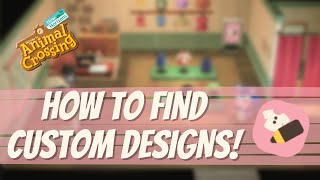 How To Hunt For Custom Designs + The Best Way to Save Codes // Animal Crossing New Horizons
