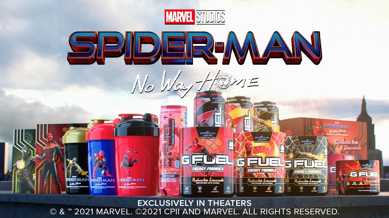 G Fuel Shaker Cup 16 oz GFuel Spiderman No Way Home RED CUP BRAND NEW*NEVER  USED