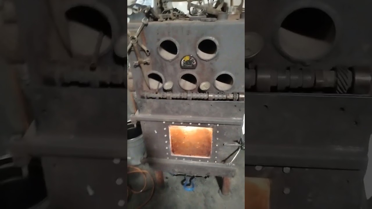 Smokeless waste oil heater