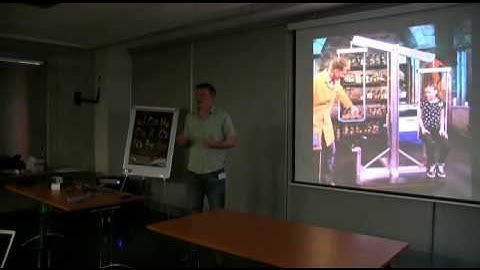 Peter Wothers, the best speech of the EuroScienceFun Conference 2015