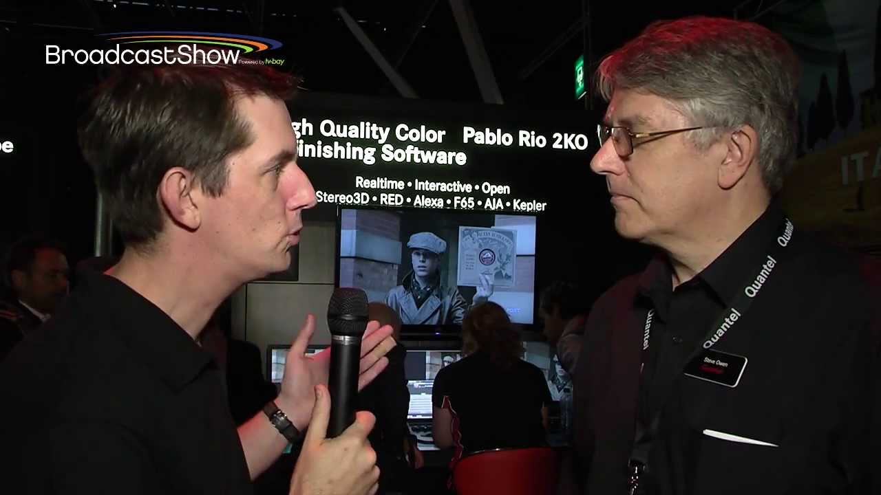 Quantel Pablo Rio at IBC 2013 - YouTube