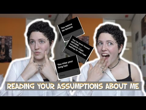 Answering your assumptions about me! (a totally original video)