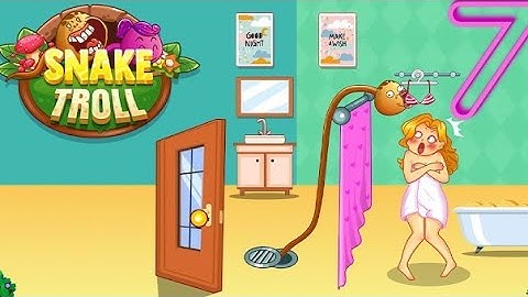 Snake Troll : Thief Master All Levels 61-70 Part 7 Gameplay (iOS,Android)