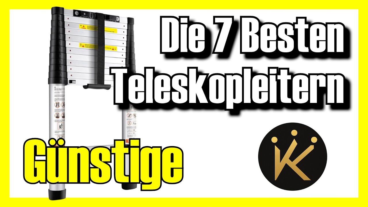 🪜🔥 Die 7 BESTEN GÜNSTIGEN Teleskopleitern von Amazon [2026]✅[Preis/Leistung] test