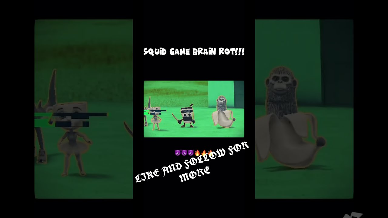 OMG SQUID GAMES Scary Brainrot