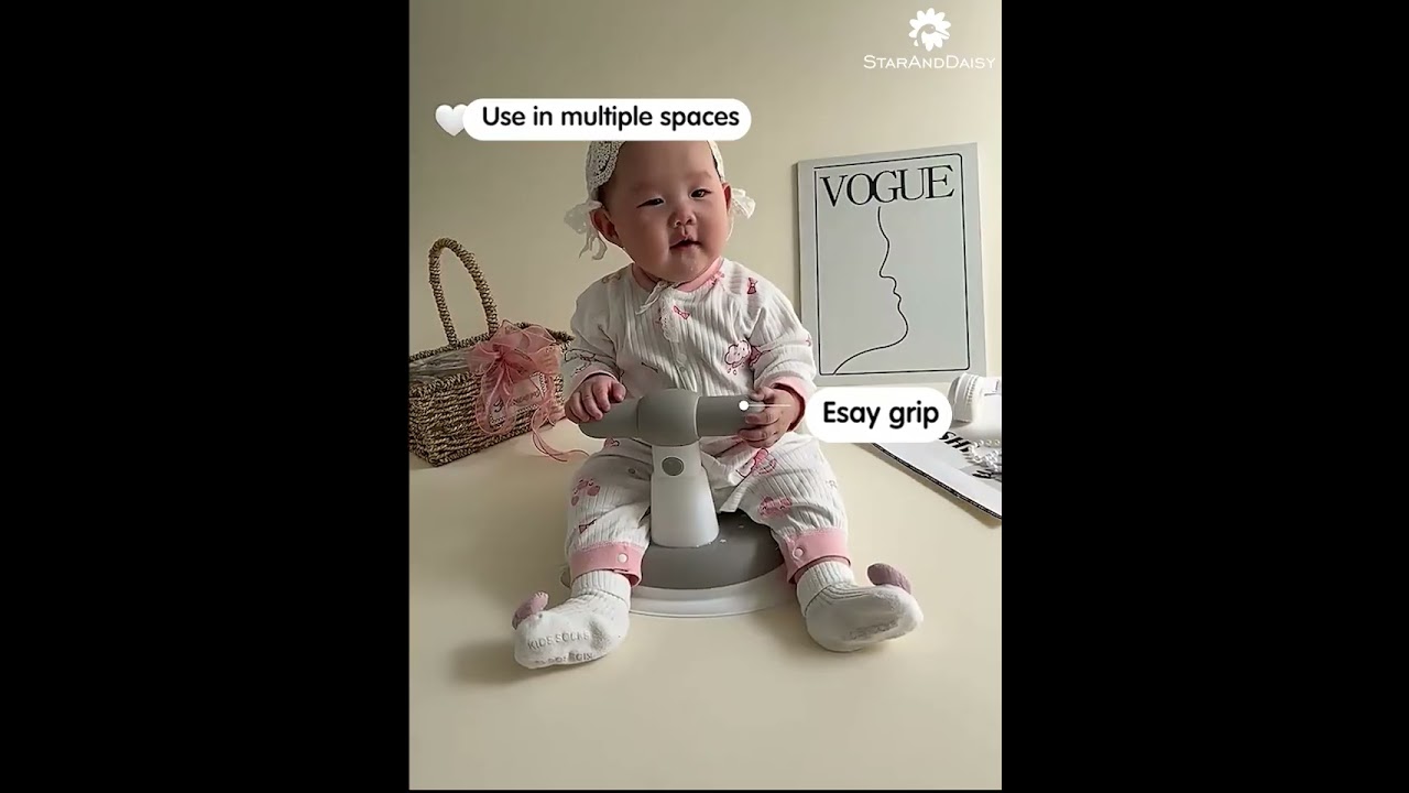 StarAndDaisy Baby Bath Stool – Premium Design & Safety Features for Hassle-Free Bath Time