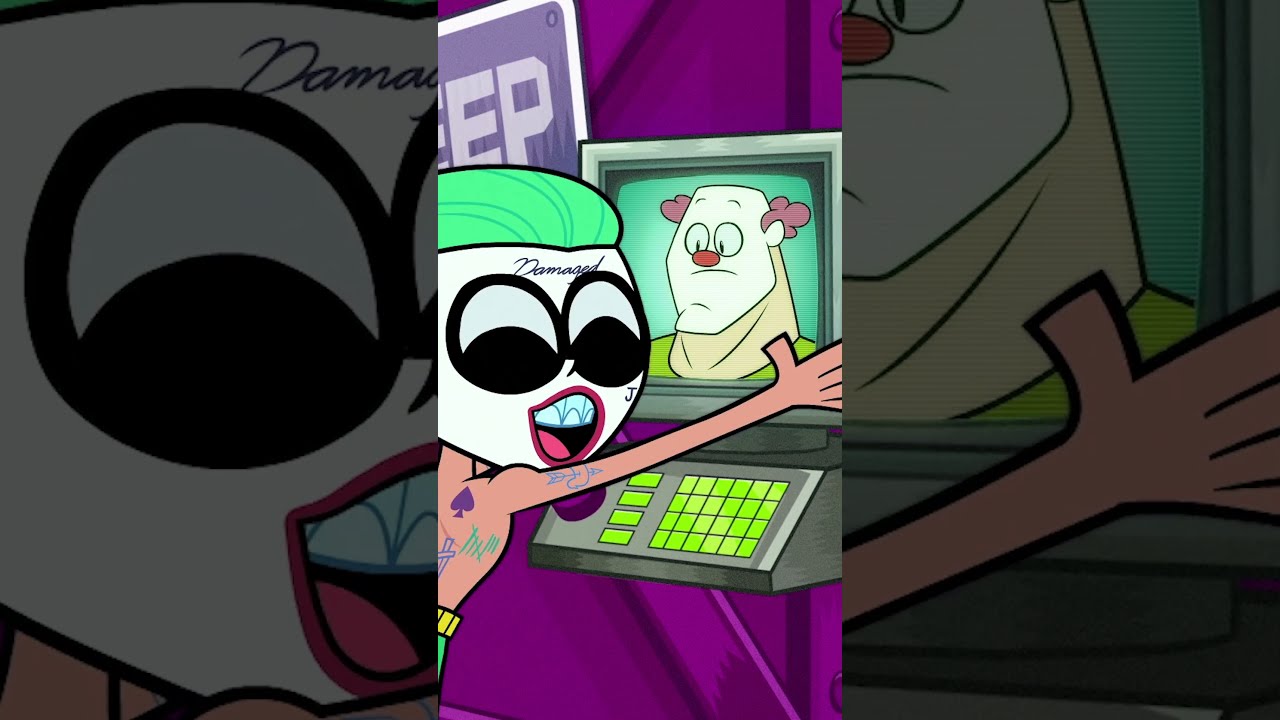 Teen Titans Impressions Of The JOKER Go Shorts Dckids