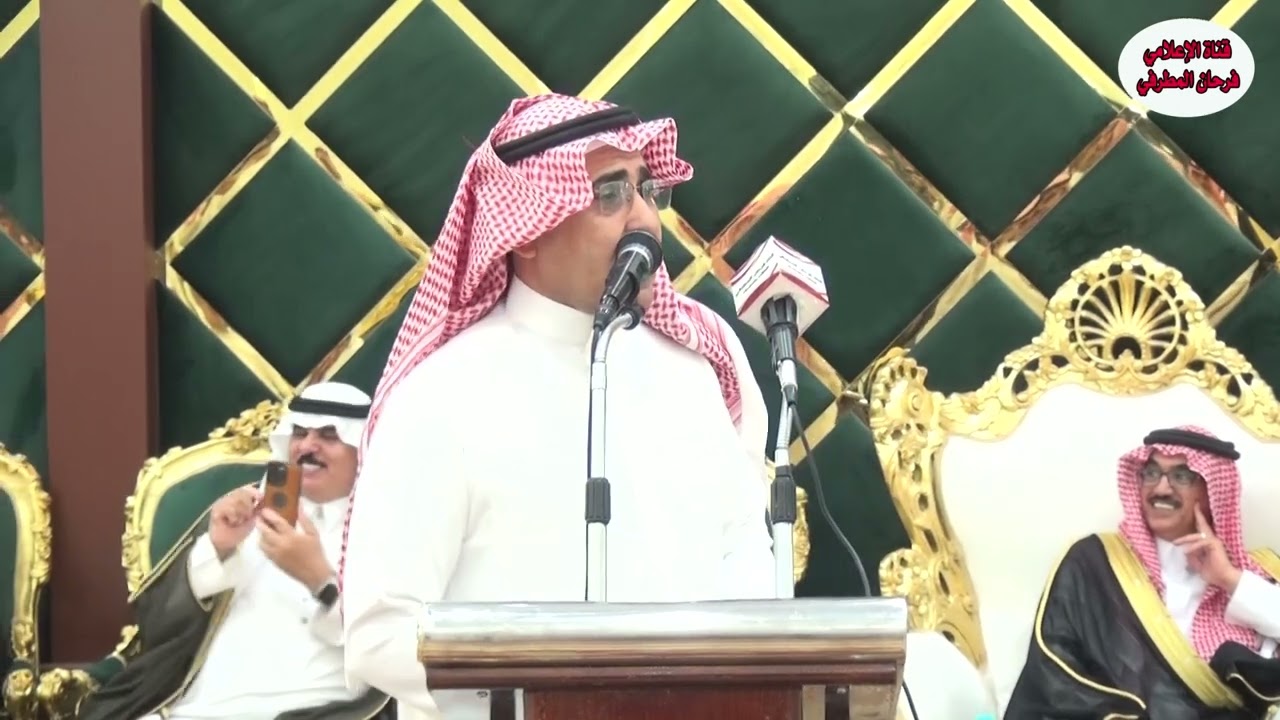 طاروق نارى الشاعر شاهر العنزي والشاعر تركي العصيمي بحفل الاستاذ نايف بن عبدالله الركابي