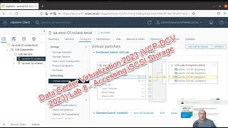 Data Center Virtualization 2023 (VCP-DCV 2023) Lab 8 - Accessing iSCSI Storage screenshot 4