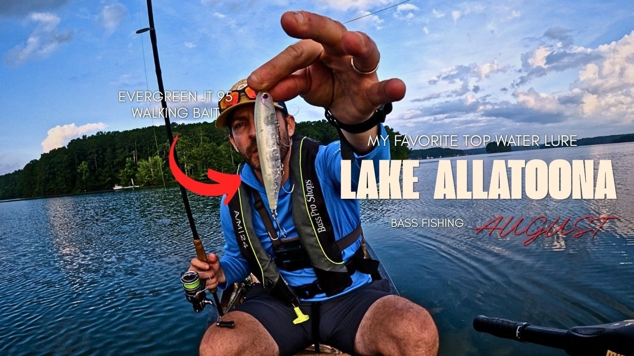 My Favorite Top Water Lure for August Bass Fishing