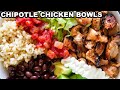 Homemade Chipotle Chicken Bowl Recipe