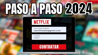 Como SUSCRIBIRSE a NETFLIX en 2024 | Registrarse y Crear una Cuenta 📱💻