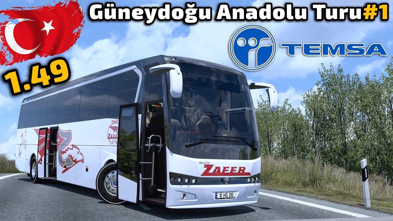 Temsa Safir II Vip !! Malatya - Adıyaman - Diyarbakır | Güneydoğu Anadolu Turu#2 !!