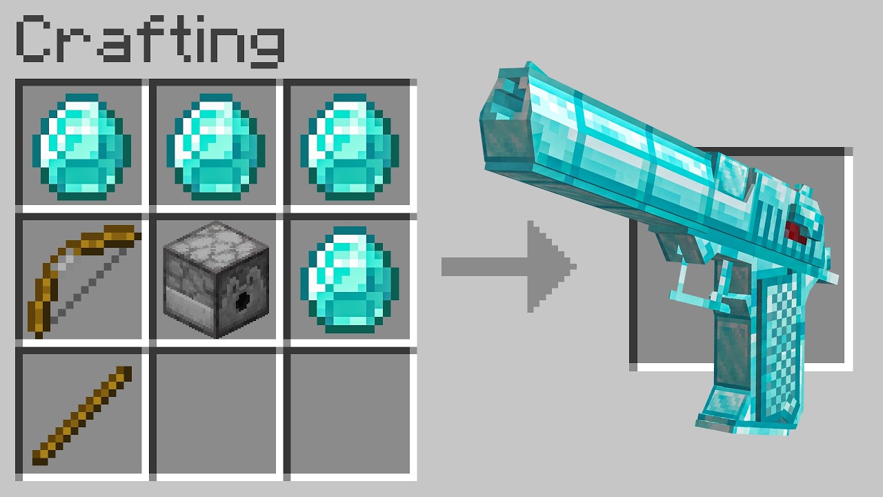 Minecraft, But You Can Craft Guns!