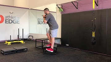 Matthew Ibrahim | DB Goblet Elevated 1-Leg Squat