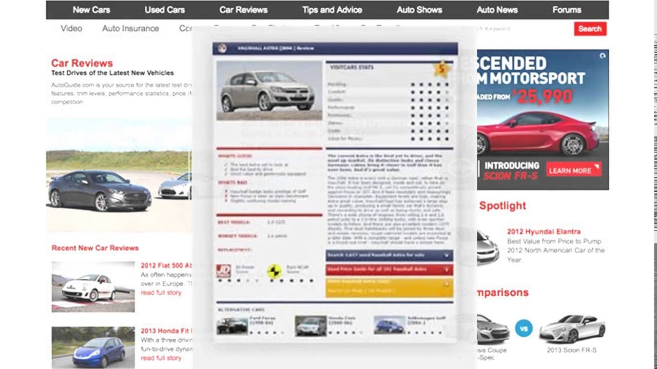 car reviews - YouTube