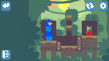 Snakebird Primer Level 20 Walkthrough