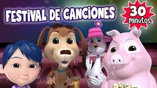 MIX FESTIVAL DE CANCIONES CON EL PERRO CHOCOLO  CANCIONES INFANTILES  MÚSICA PARA JUGAR